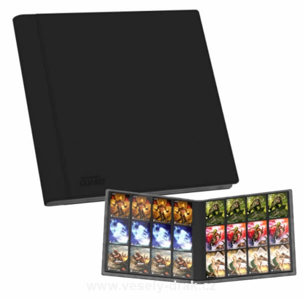 Ultimate Guard 12-Pocket QuadRow XenoSkin Black Album