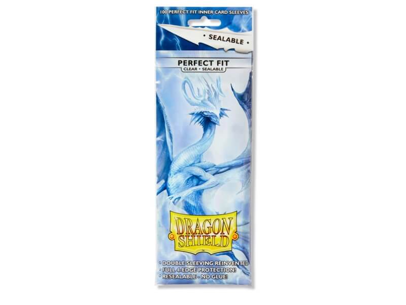 Dragon Shield Card Covers - Perfect Fit Sealable Clear - 100 pcs