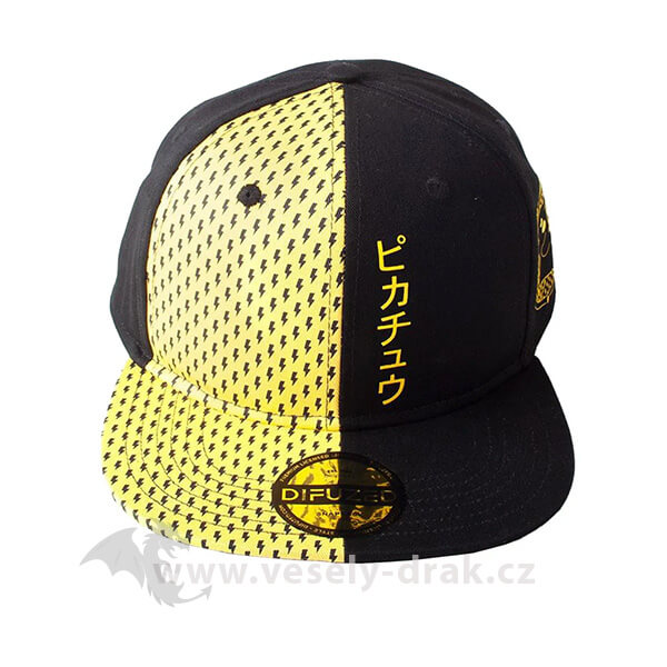 Pokémon Block Pikachu Snapback Cap