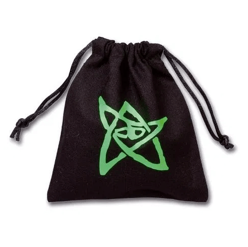 Call of Cthulhu Dice Bag Black and Green