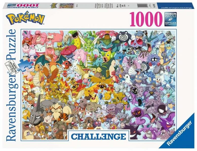 Ravensburger Pokémon Challenge Puzzle - 1000 pieces