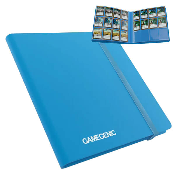 Gamegenic Casual 24-Pocket Blue Card Album