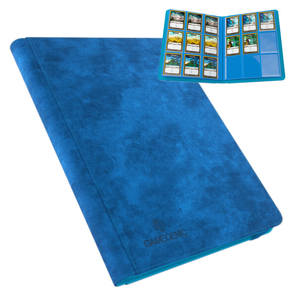 Gamegenic Prime 18-Pocket Blue Card Album