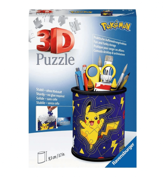 Pokémon 3D Puzzle Pencil Stand - 54 pieces