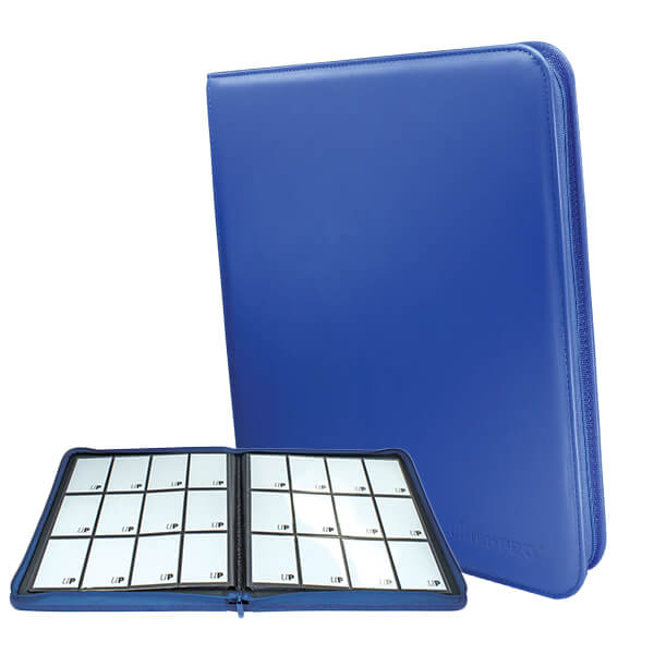 Card Album 12-Pocket Zippered PRO-Binder - Blue