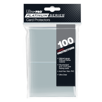 Ultra Pro Platinum Series card covers - 100 pcs
