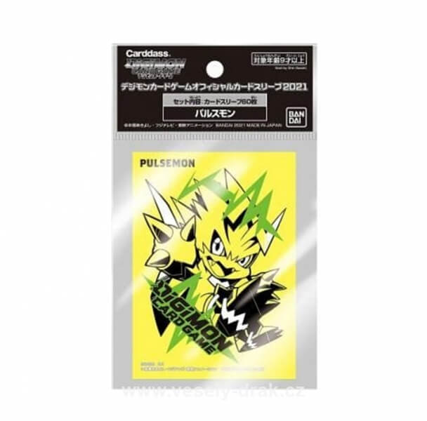Digimon: card sleeves Pulsemon (60 pcs)