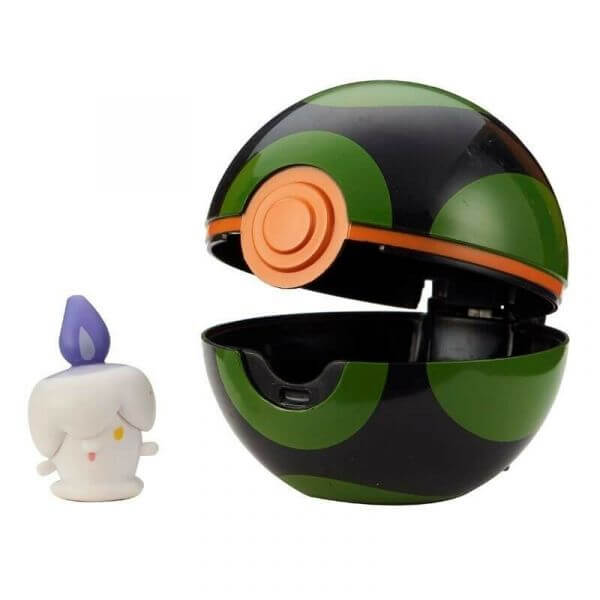 Pokémon Clip and Go Litwick with Duskball