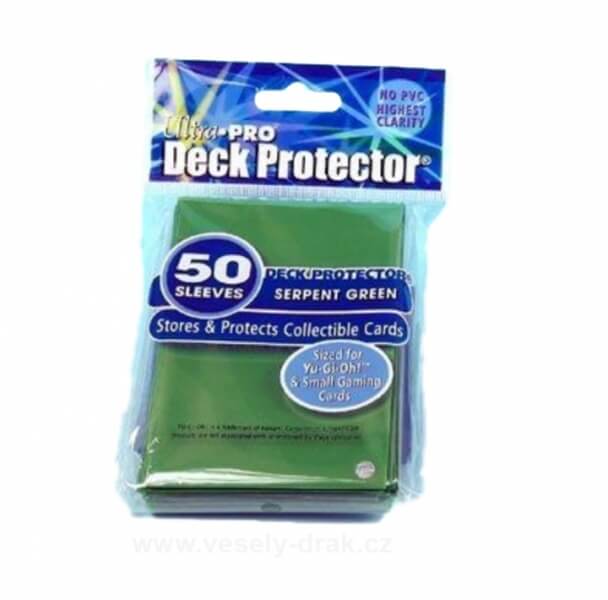 Yu-Gi-Oh Ultra Pro Serpent Green Card sleeves 50 pcs
