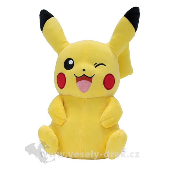 Pokémon plush Pikachu - cheerful 30 cm