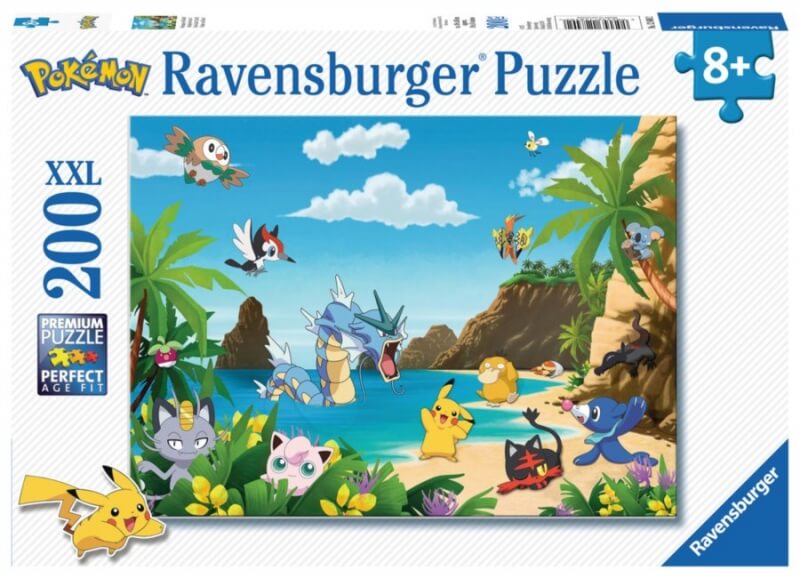 Puzzle Pokémon Ravensburger - Catch them all - 200 pieces