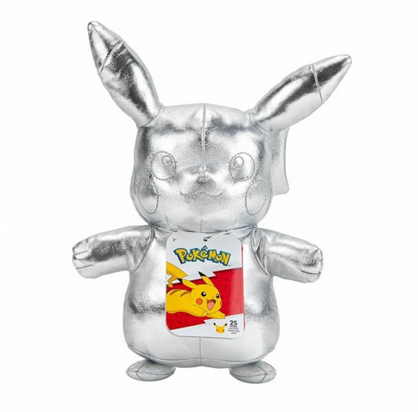 Pokémon plush Pikachu Silver Version 20 cm