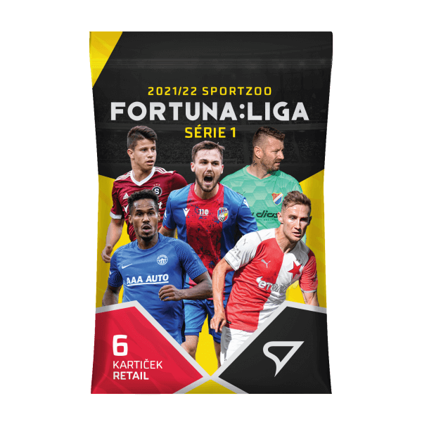 Soccer Cards Fortuna Liga 2021-22 Retail Pack 1st Series