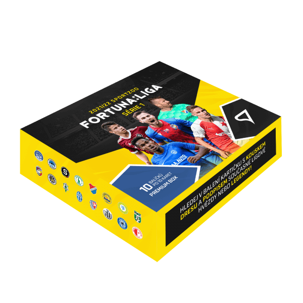 Soccer cards Fortuna Liga 2021-22 Premium box 1st series