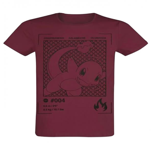 Pokémon T-shirt Charmander