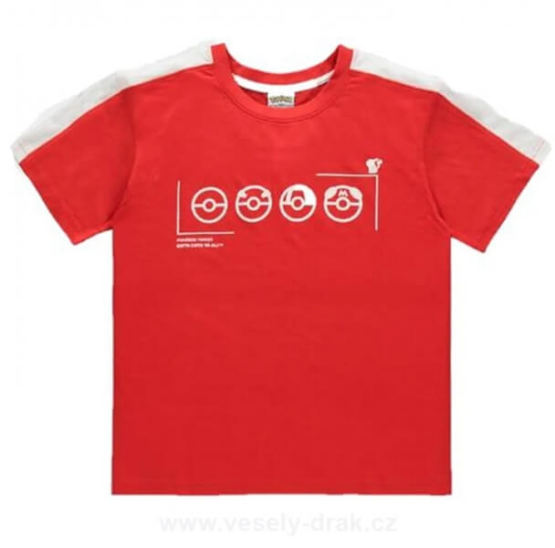 Pokémon T-shirt Pokémon Trainer - red