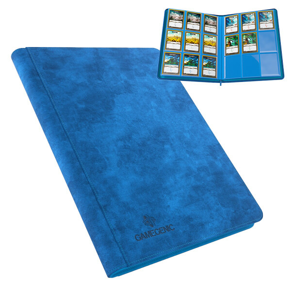 Gamegenic Zip-Up 18-Pocket Blue Card Album