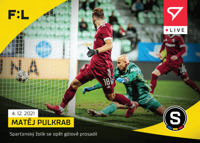 Soccer cards Fortuna Liga 2021-22 - L-074 Matěj Pulkrab