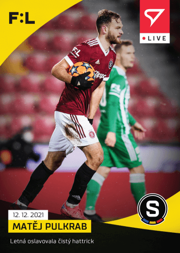Soccer cards Fortuna Liga 2021-22 - L-081 Matěj Pulkrab