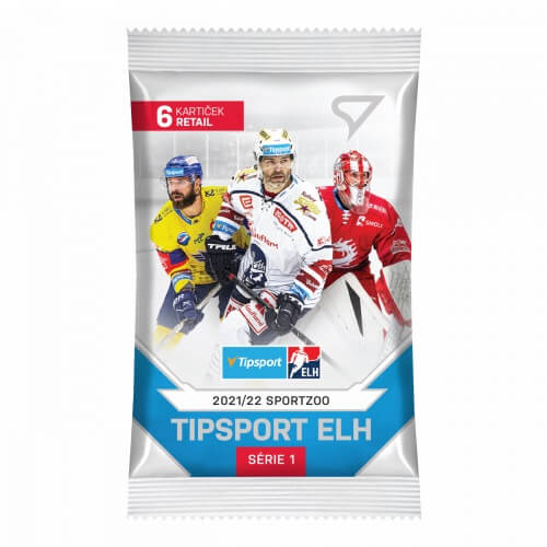 Hockey cards Tipsport ELH 21/22 Retail pack 1st series