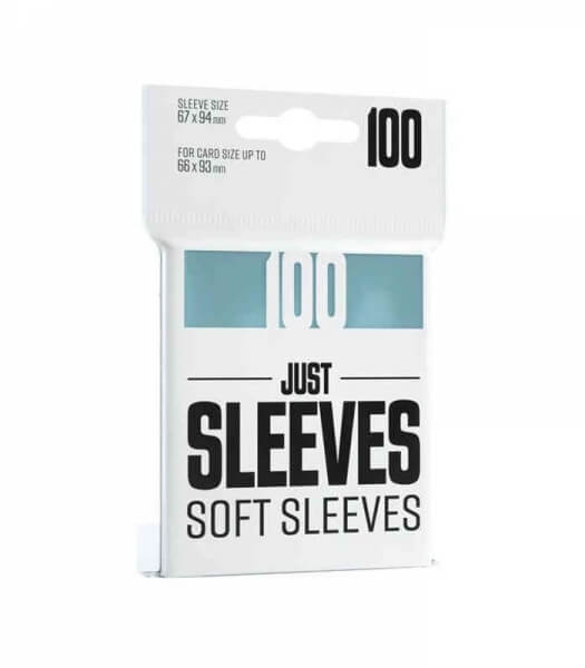 Gamegenic Just Sleeves - Soft Sleeves - 100 pcs