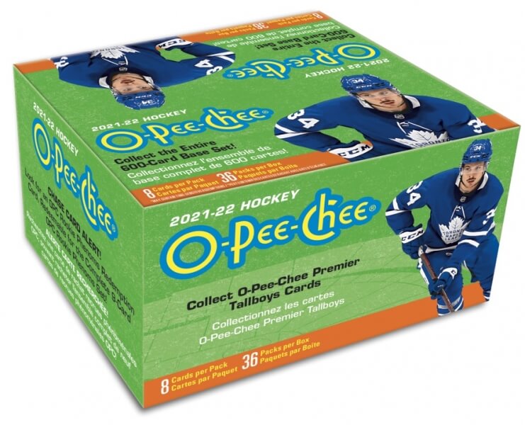 2021-2022 Upper Deck O-Pee-Chee Retail box - hockey cards