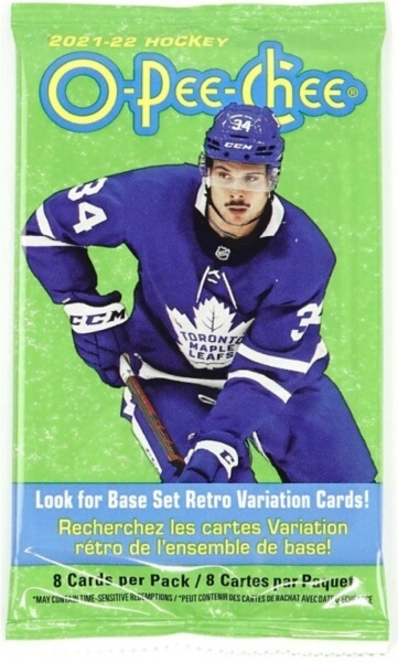 2021-2022 Upper Deck O-Pee-Chee Retail Deck - Hockey Cards