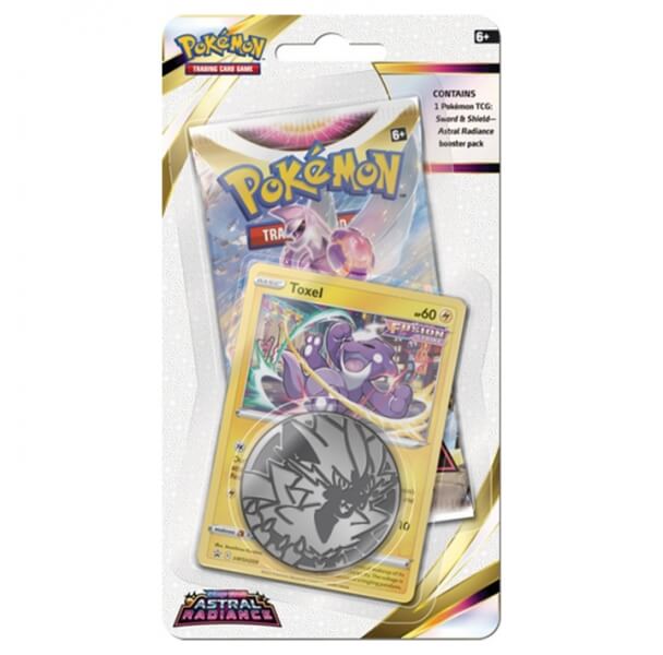 Pokémon Sword and Shield - Astral Radiance Check Lane Blister Toxel