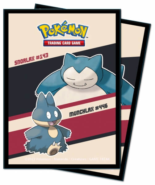Pokémon: 65 Snorlax and Munchlax card covers