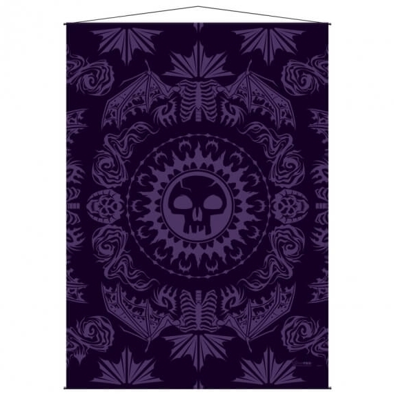 Magic: The Gathering - Mana 7 Wall Scroll Swamp