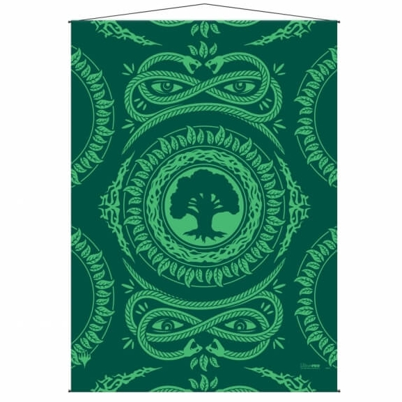 Magic: The Gathering - Mana 7 Wall Scroll Forest
