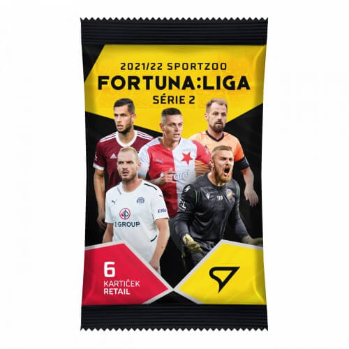 Soccer Cards Fortuna Liga 2021-22 Retail Pack 2nd Series