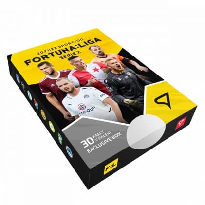 Soccer cards Fortuna Liga 2021-22 Exclusive box 2nd series