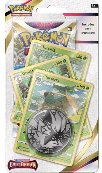 Pokémon Sword and Shield - Lost Origin Premium Check Lane Blister - Torterra