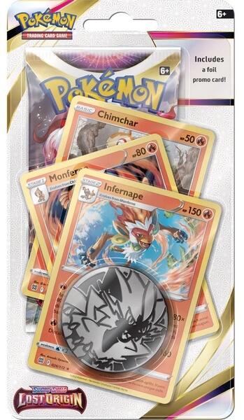 Pokémon Sword and Shield - Lost Origin Premium Check Lane Blister - Infernape