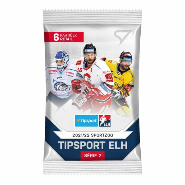 Hockey cards Tipsport ELH 21/22 Retail pack 2nd series