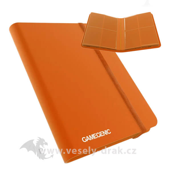 Gamegenic Casual 8-Pocket Orange Card Album