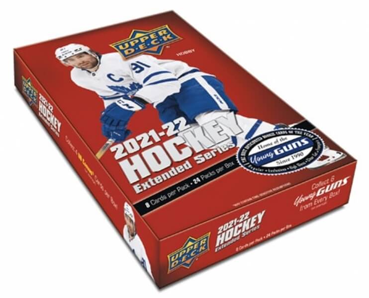 2021-22 NHL Extended Series Hobby box - hockey cards