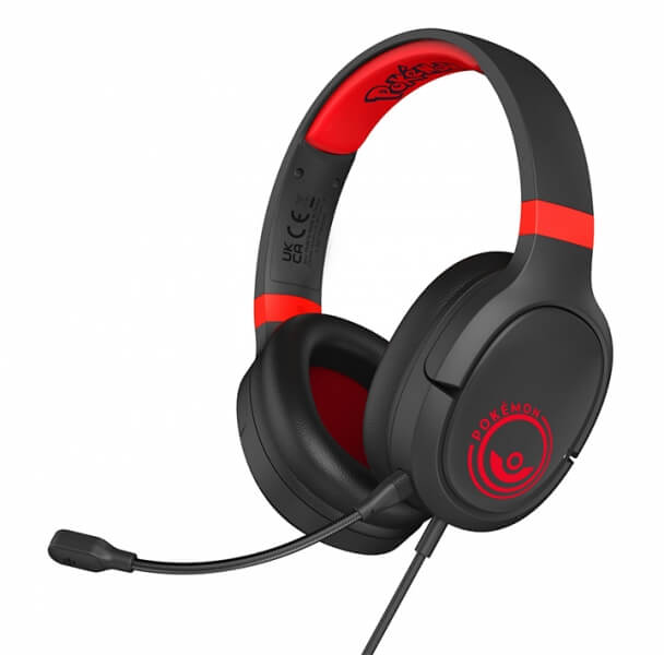 Pokémon Gaming Headset PRO G1 - Poké Ball - Black
