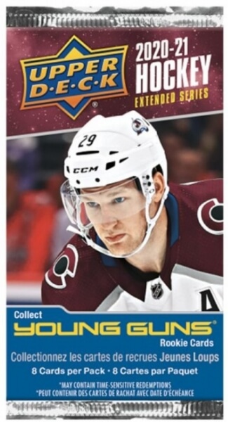 2020-21 Upper Deck Extended Series Retail booster - hockey cards