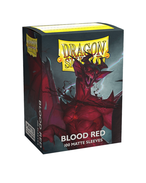 Dragon Shield Standard Sleeves - Matte Blood Red - 100 pcs