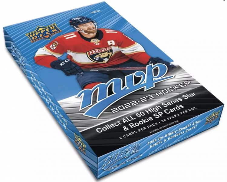 2022-23 NHL Upper Deck MVP Hobby box - hockey cards