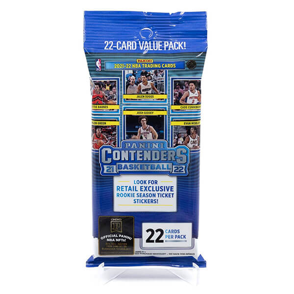 2021-22 NBA Cards Contenders Fat Pack deck