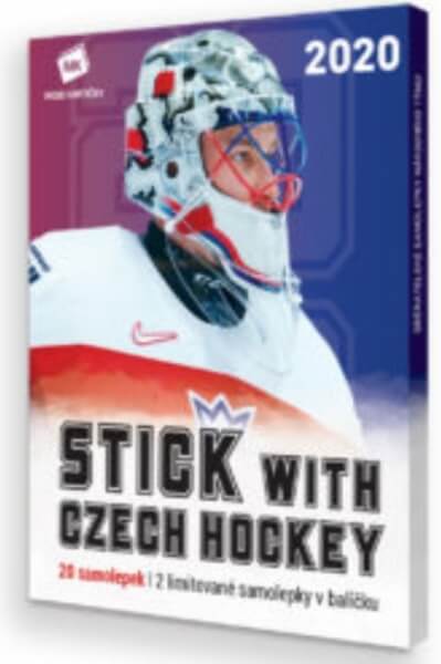 Hockey stickers Czech national team - blaster box