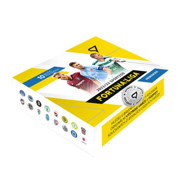 Soccer cards Fortuna Liga 2022-23 Premium box 1st series