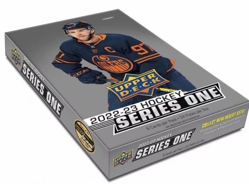 2022-23 NHL Upper Deck Series One Hobby box - hockey cards