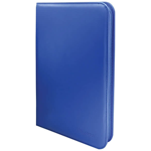 Vivid 9-Pocket Zippered PRO-Binder - Blue