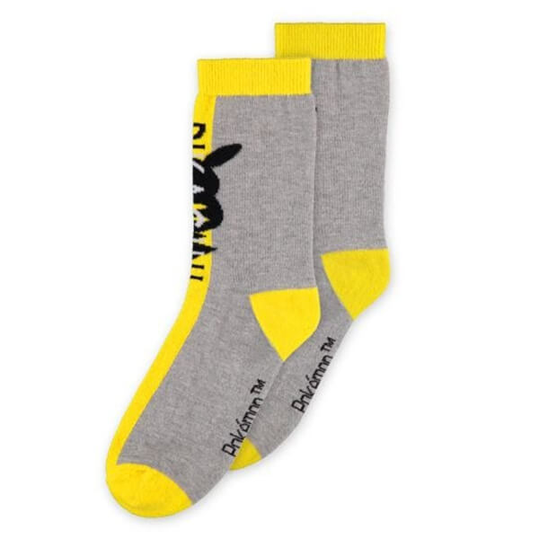 Pokémon Socks - Yellow Pikachu (sizes 39 - 42)