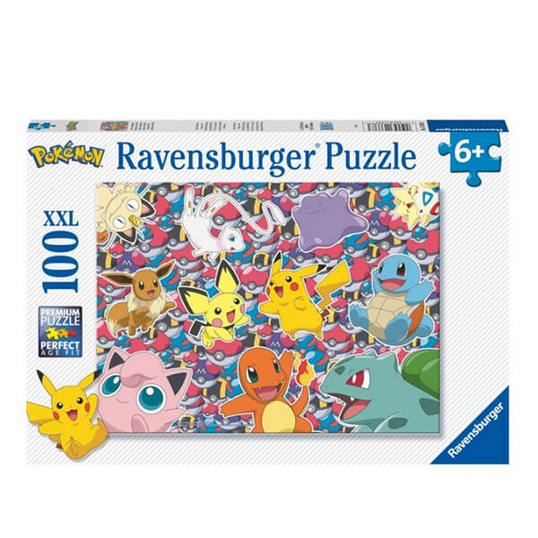 Puzzle Pokémon XXL Ravensburger - 100 pieces