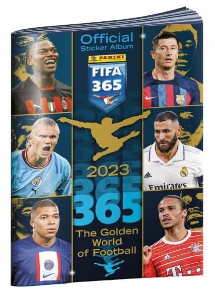 Soccer sticker album Panini FIFA 365 2022/2023 Adrenalyn